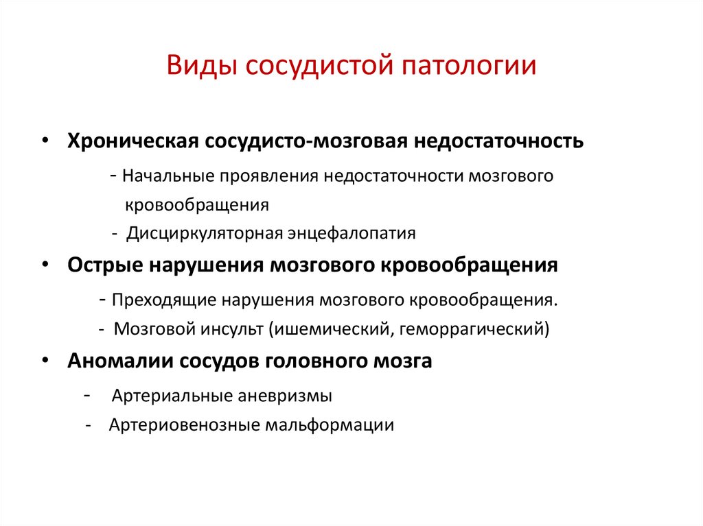 Лечение мозговой недостаточности Лечение мозговой недостаточности