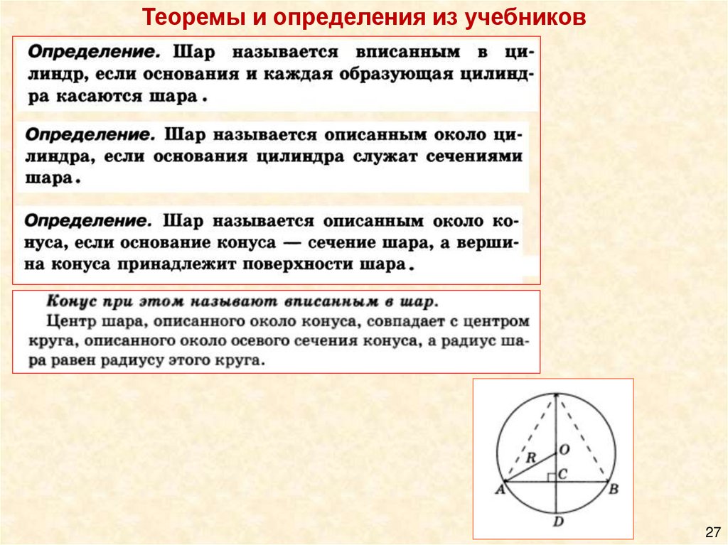 Круглые тела математика 6 класс дорофеев презентация