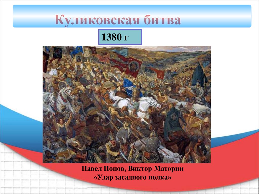 Засадное войско куликовская битва. Куликовская битва 8 сентября 1380 г. Засадный полк в Куликовской битве.