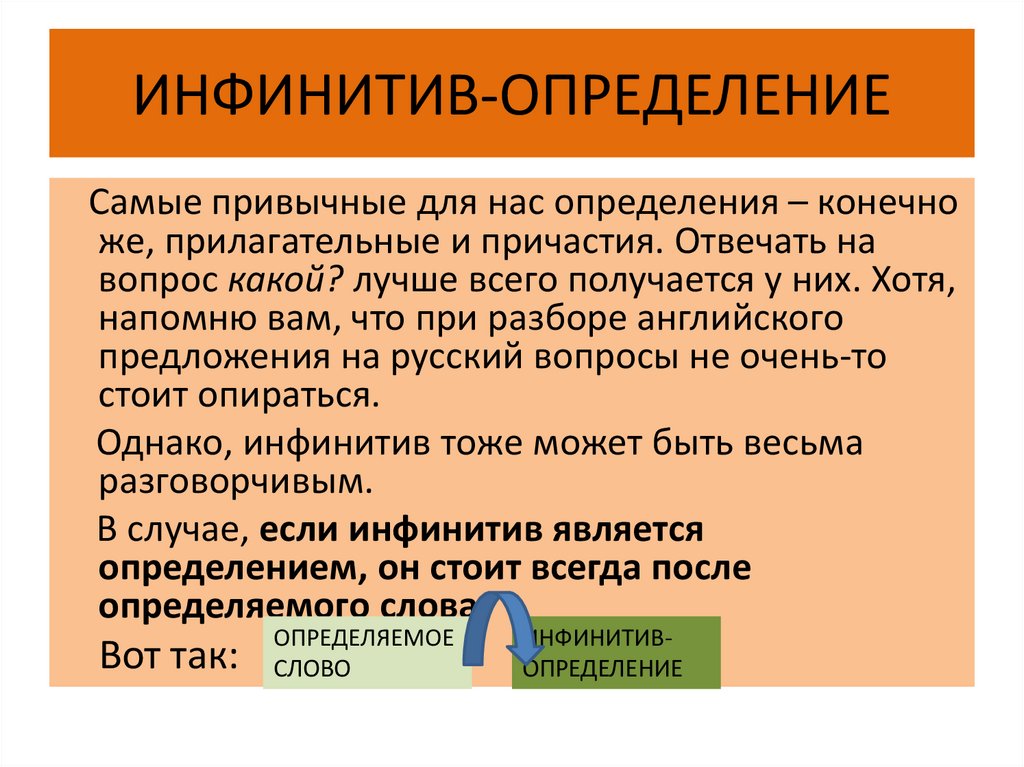 Отправлявшимся инфинитив