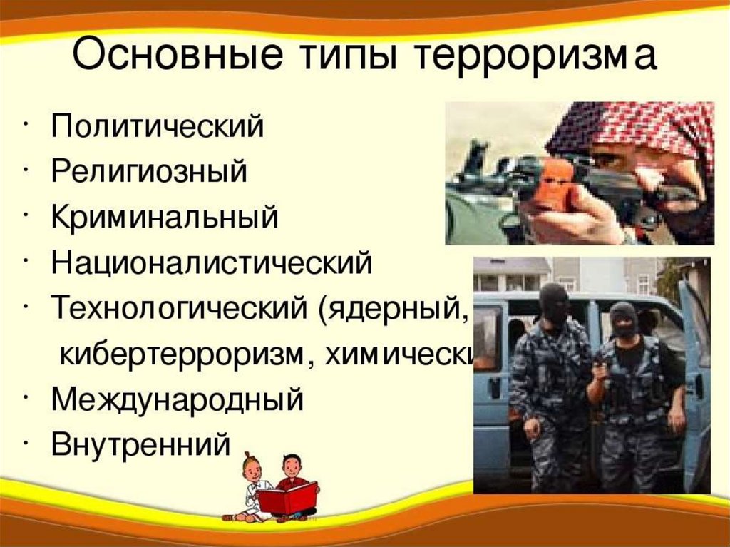 Международный терроризм презентация обществознание