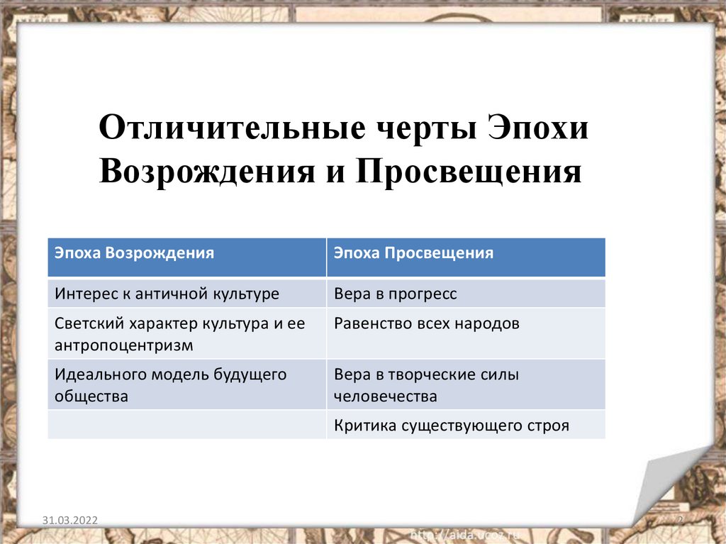 Мир художественной культуры просвещения план