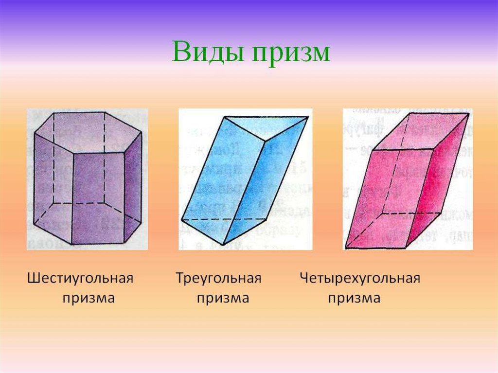 Призма 6 класс презентация