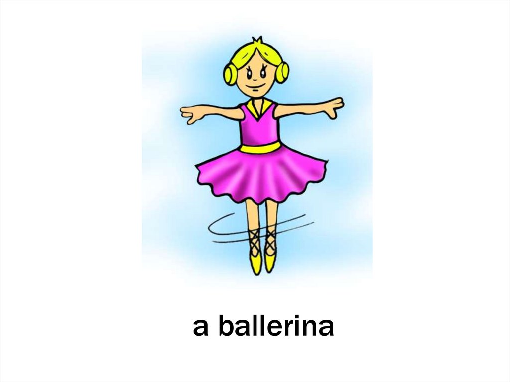 Как будет по английски солдатик. Spotlight 2 балерина. Балерина рисунок для детей. Карточка балерина. Балерина на английском языке.
