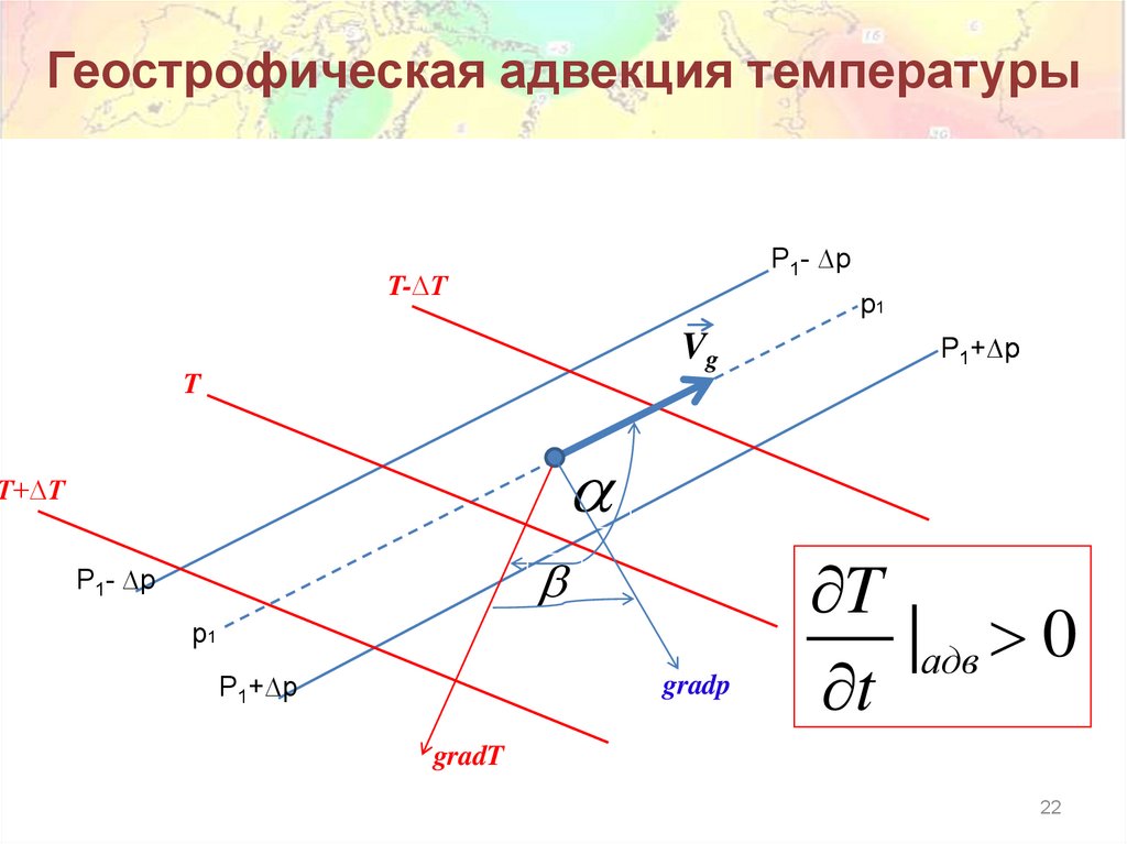 Геострофическая адвекция температуры