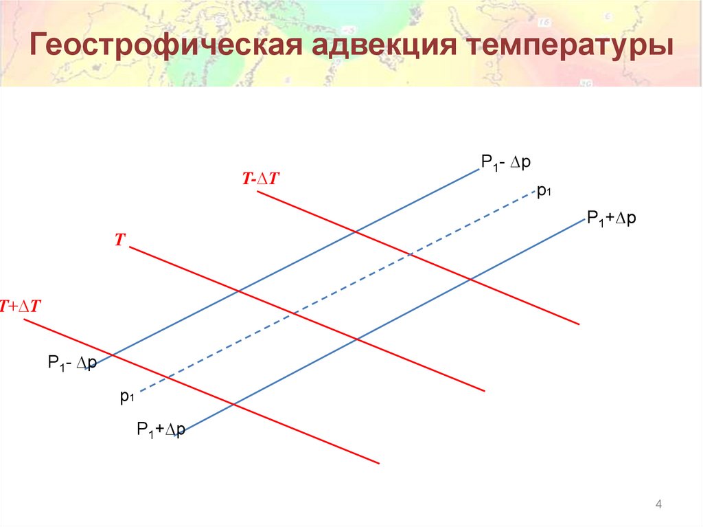 Геострофическая адвекция температуры