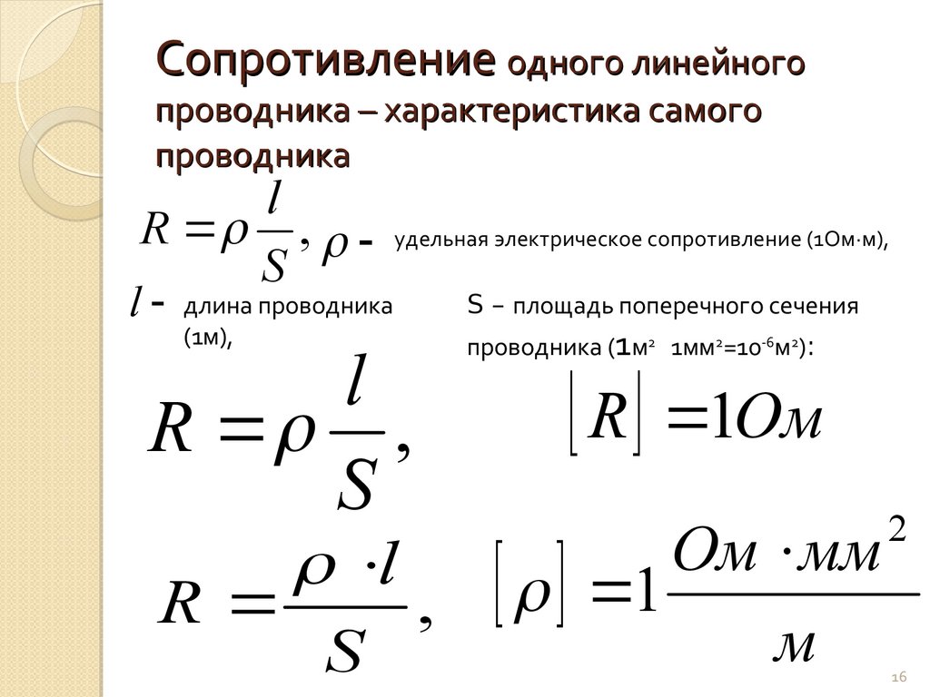 Удельное сопротивление нихрома в ом м