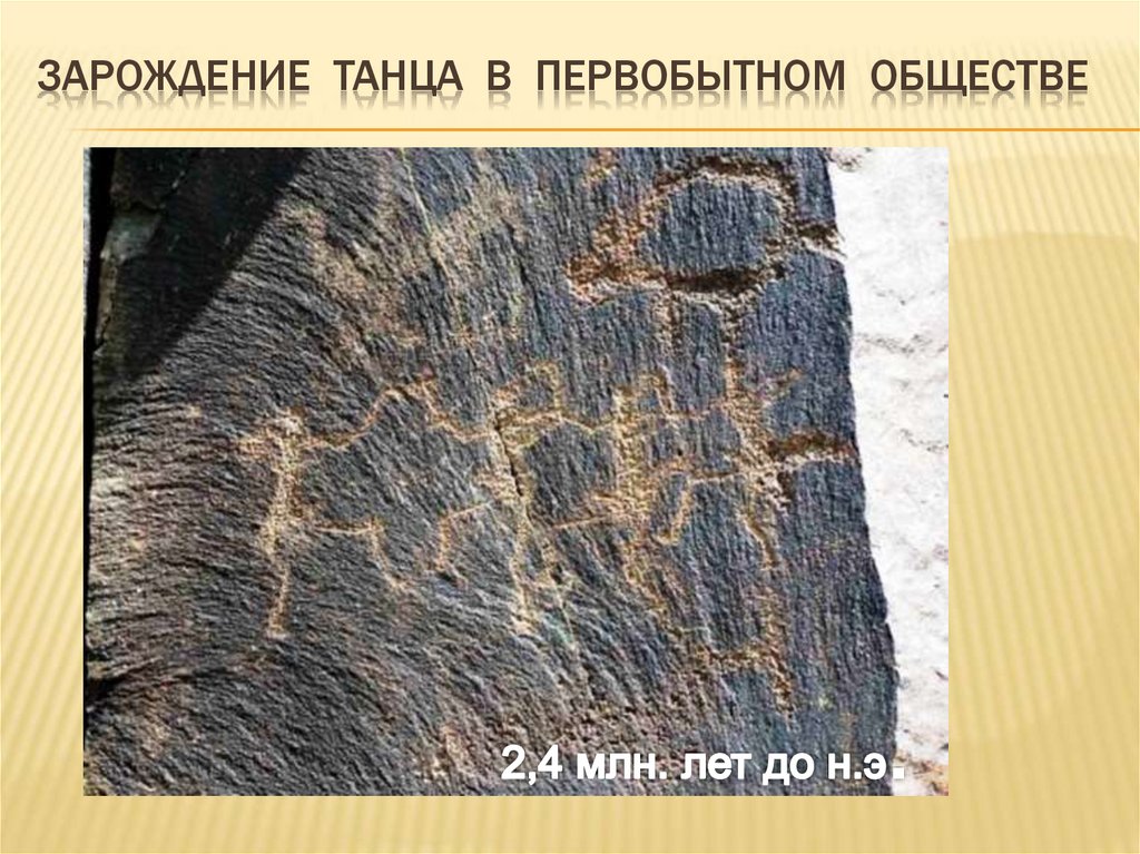 Зарождение танца в первобытном обществе