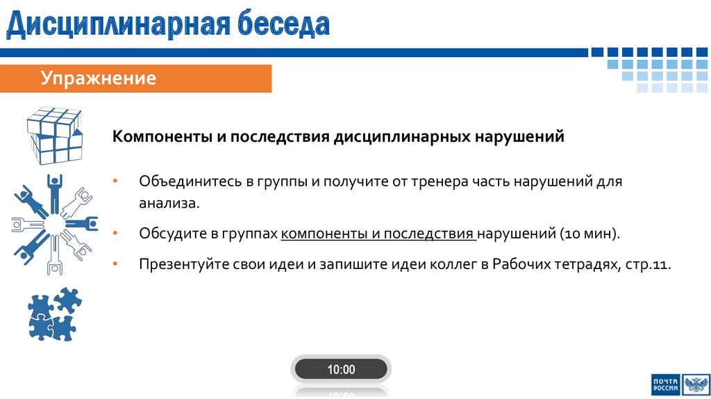 Дисциплинарные нарушения