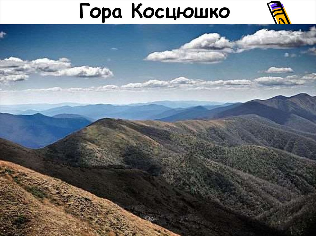 Гора Косцюшко