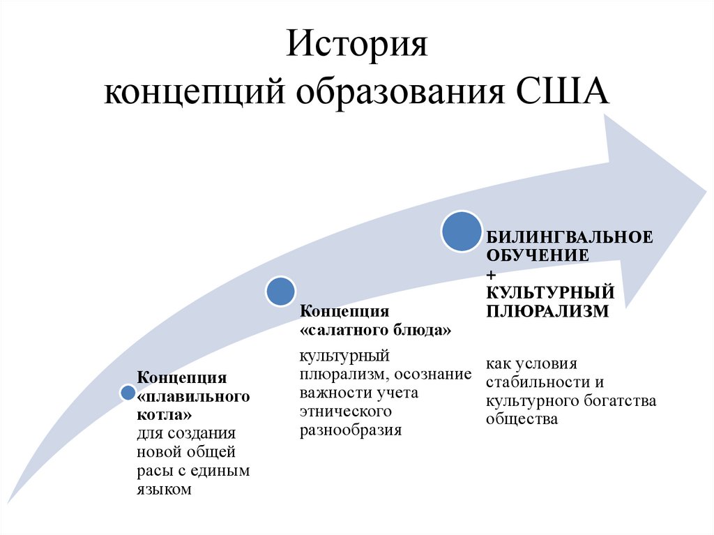 Методы сша. Поликультурное образование в США.