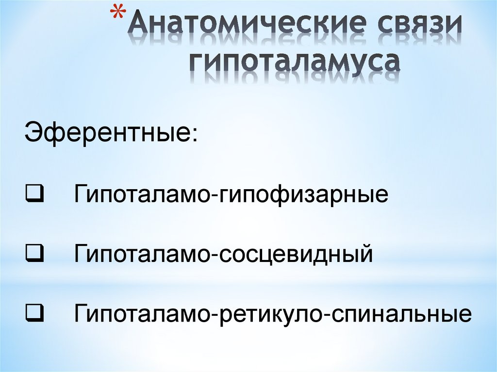 Анатомические связи