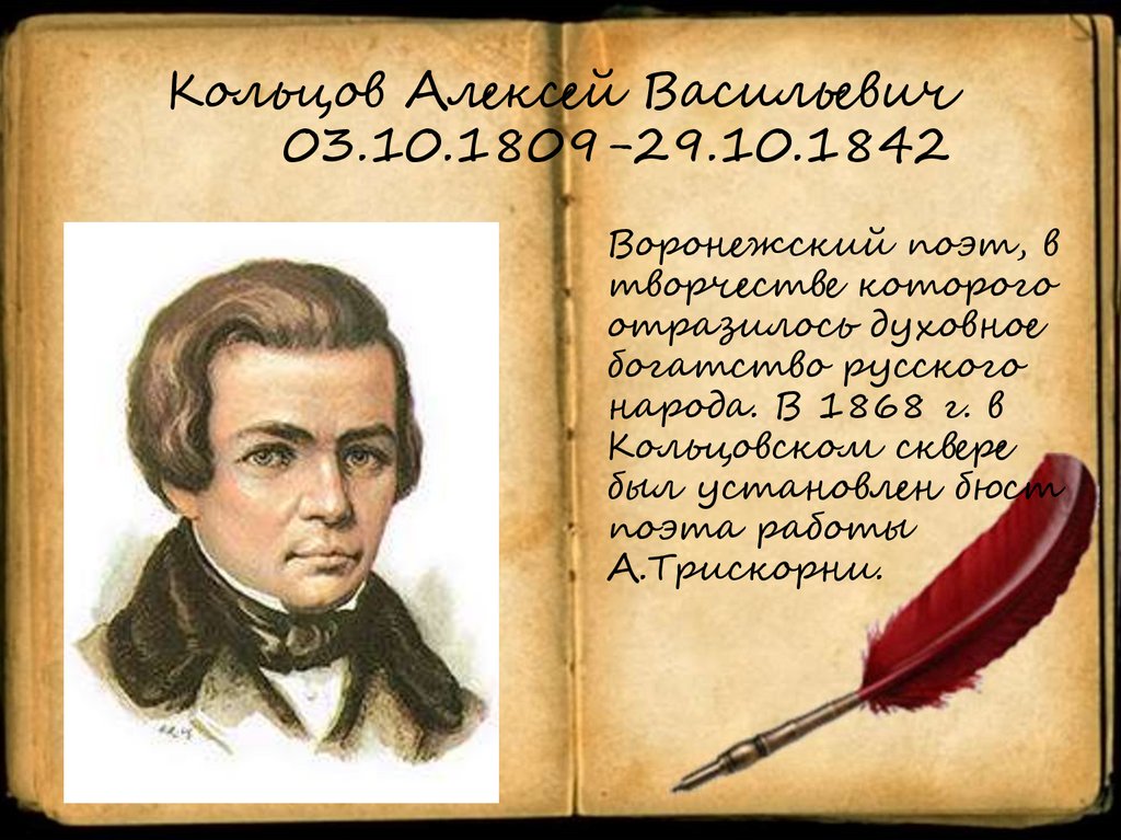 Кольцово поэт. Кольцов Алексей Васильевич. Кольцов Воронежский поэт. Алексей Васильевич Кольцов (1809—1842). Поэты Кольцов Воронежской области.