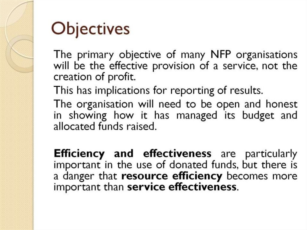 Objectives