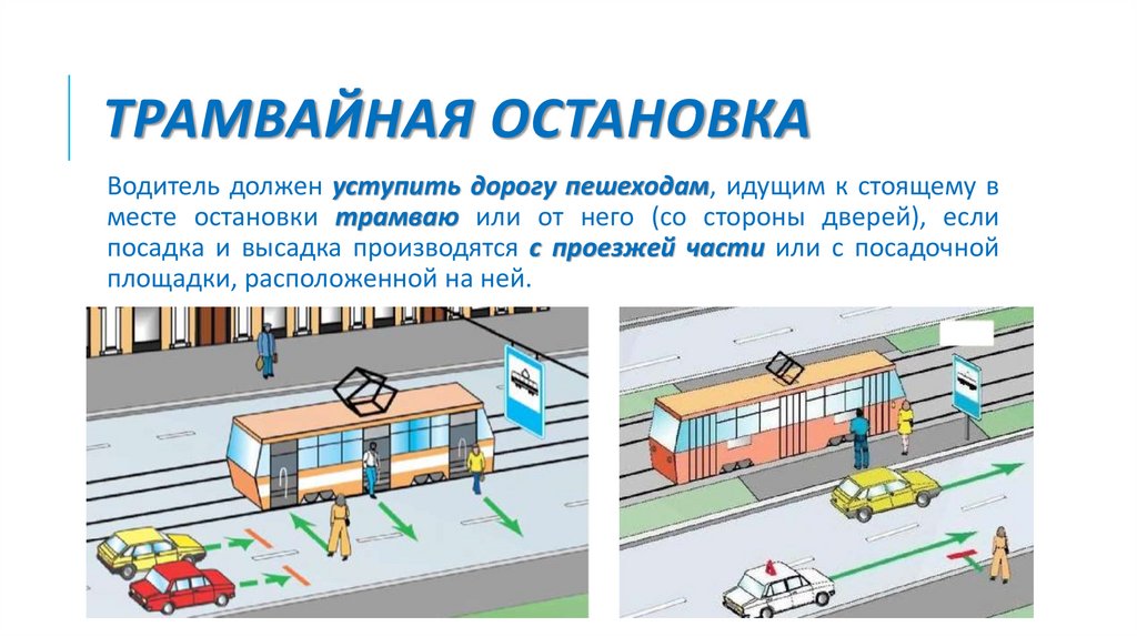 Трамвайная остановка