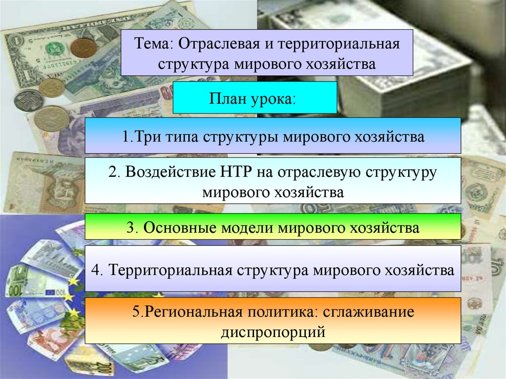 Модели развития и территориальная структура мирового хозяйства 9 класс презентация