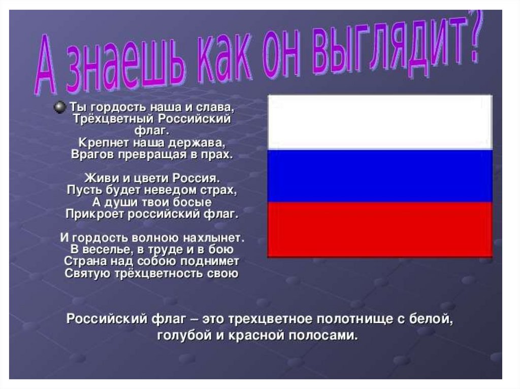 Гордость россии презентация 4 класс