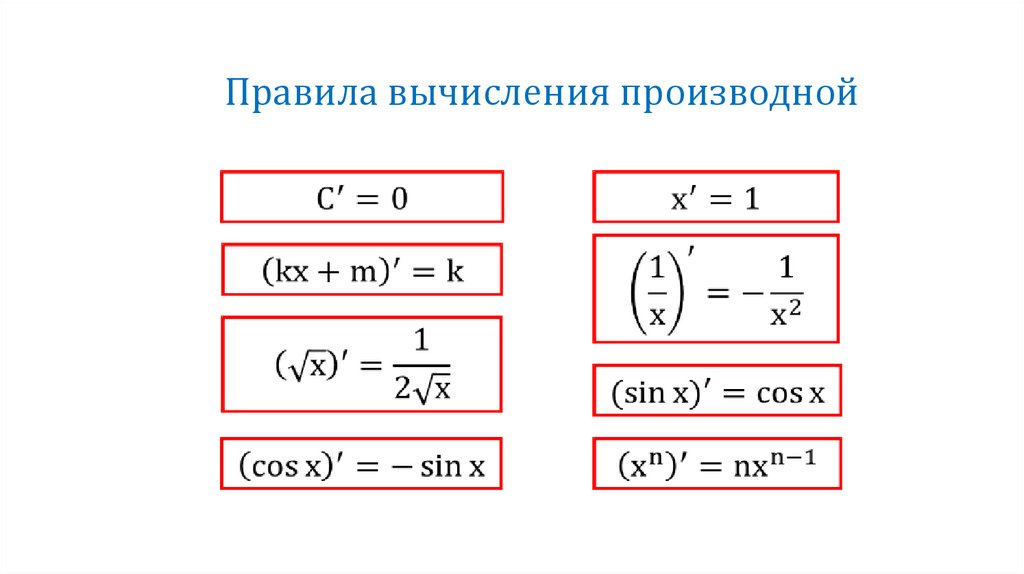 Первообразная - презентация онлайн