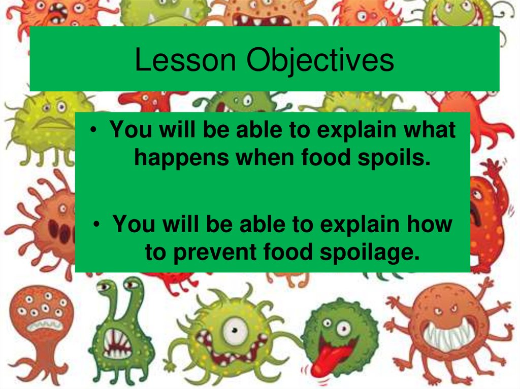 Lesson Objectives