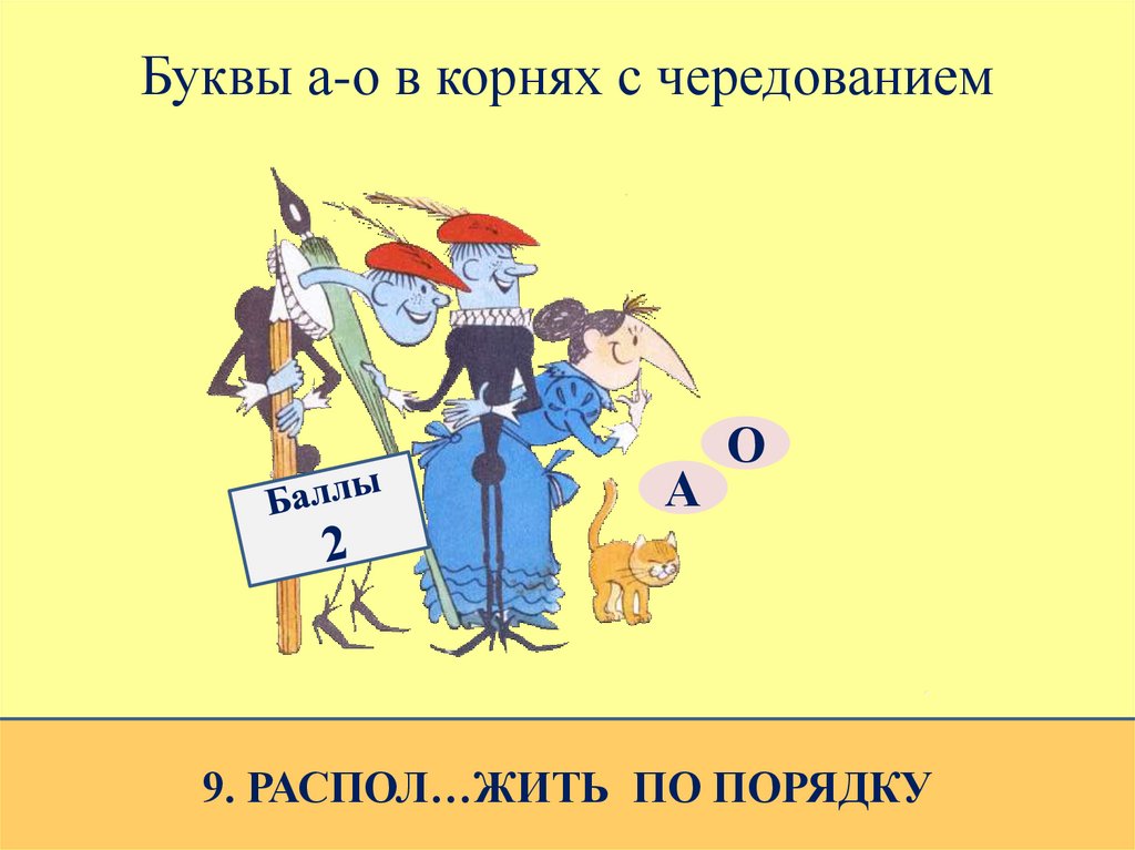 Распол житься. Чередование букв а о в корнях 5 класс. Тест по корням с чередованием. Зачет по корням с чередованием. Буквы а о в корнях с чередованием презентация на тему.