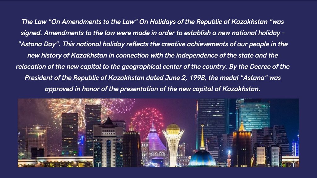 holidays in kazakhstan essay