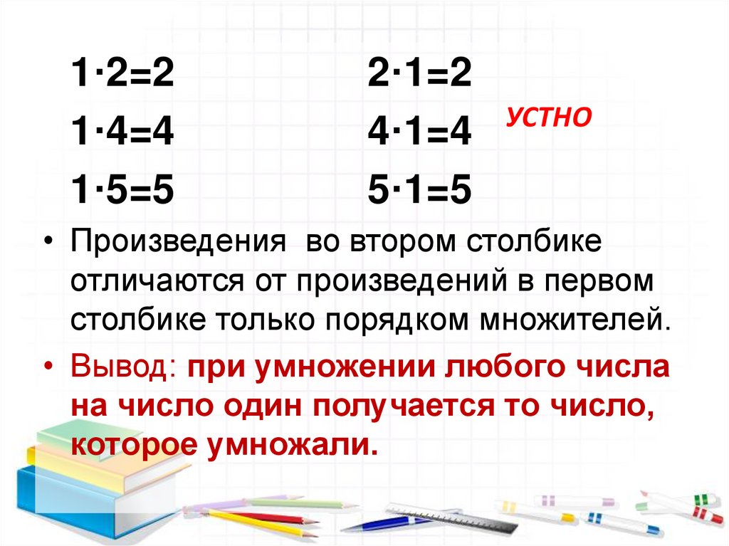 Умножение на 0 и на 1 2 класс перспектива презентация