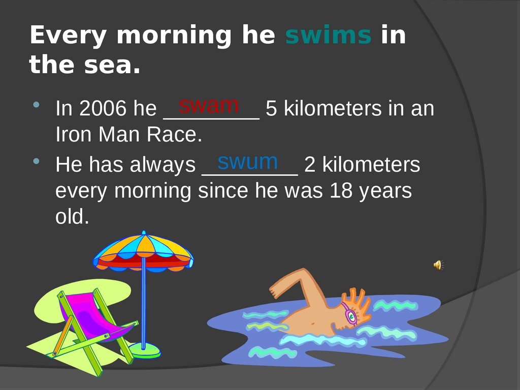 Doesn t he swim well