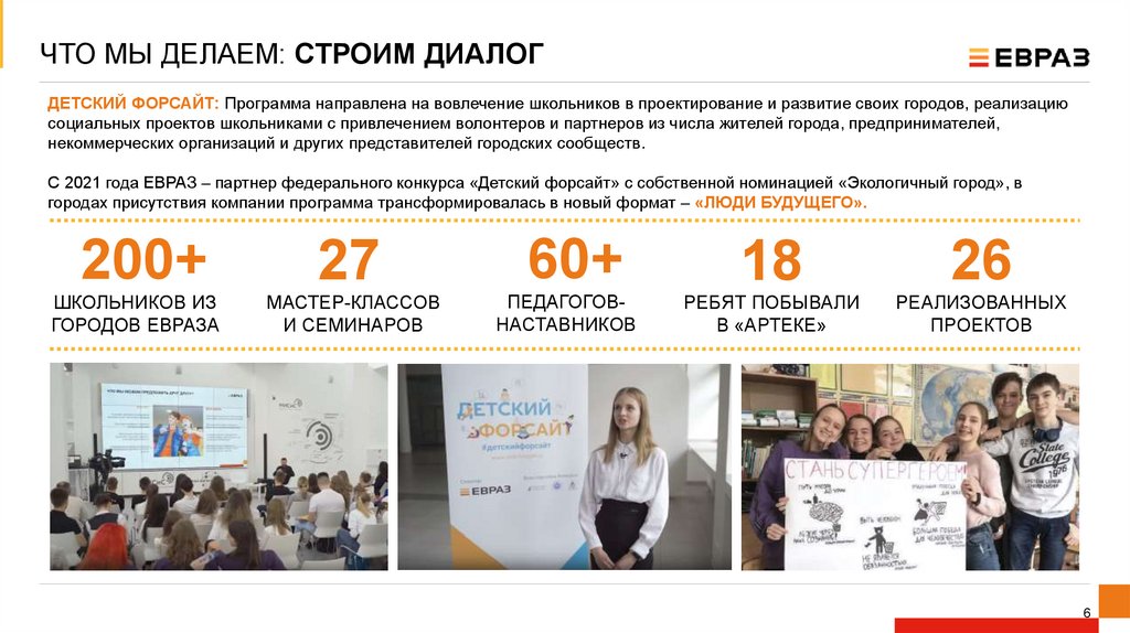 ЧТО МЫ ДЕЛАЕМ: СТРОИМ ДИАЛОГ