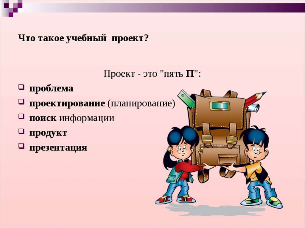 Что такое учебный проект