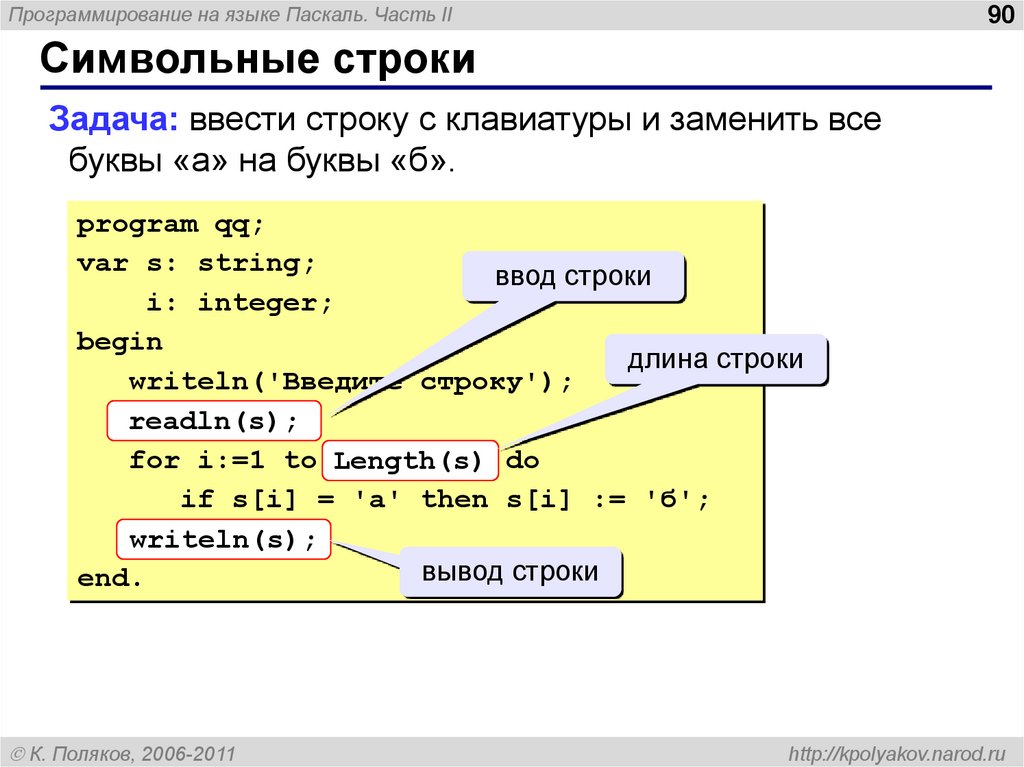 Массивы поляков презентация