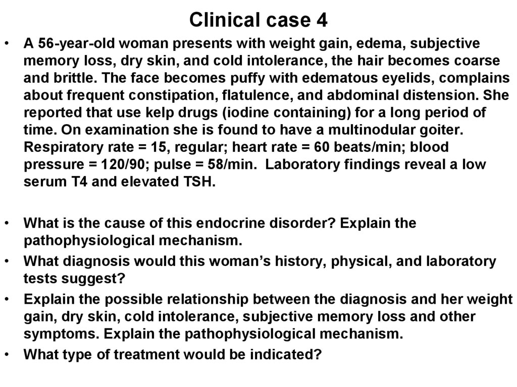 Clinical case 4