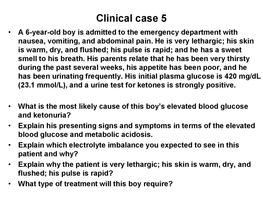 Clinical case 5