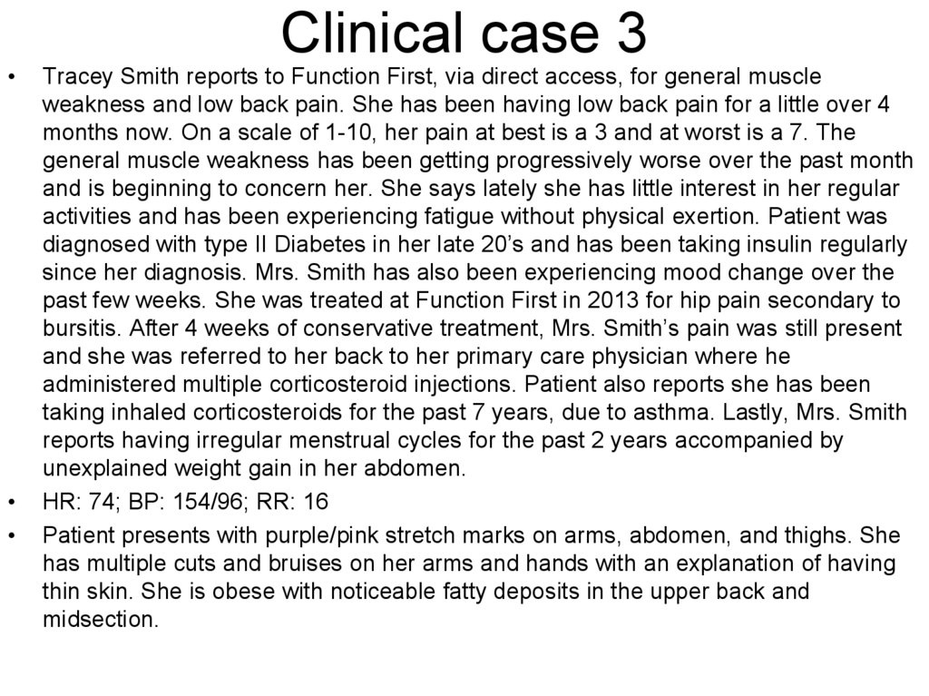 Clinical case 3