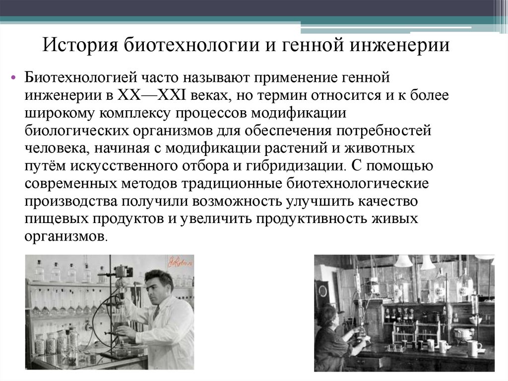 Научные достижения в области пищевых биотехнологий