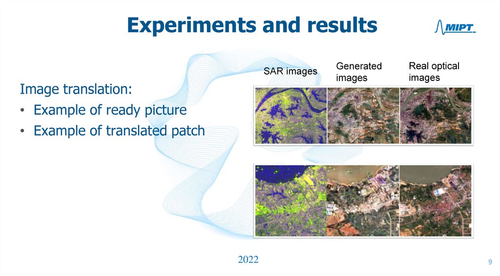 Experiments and results