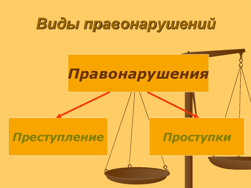 Какие виды правонарушений