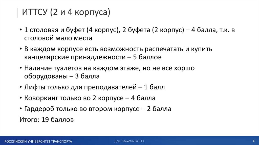 ИТТСУ (2 и 4 корпуса)