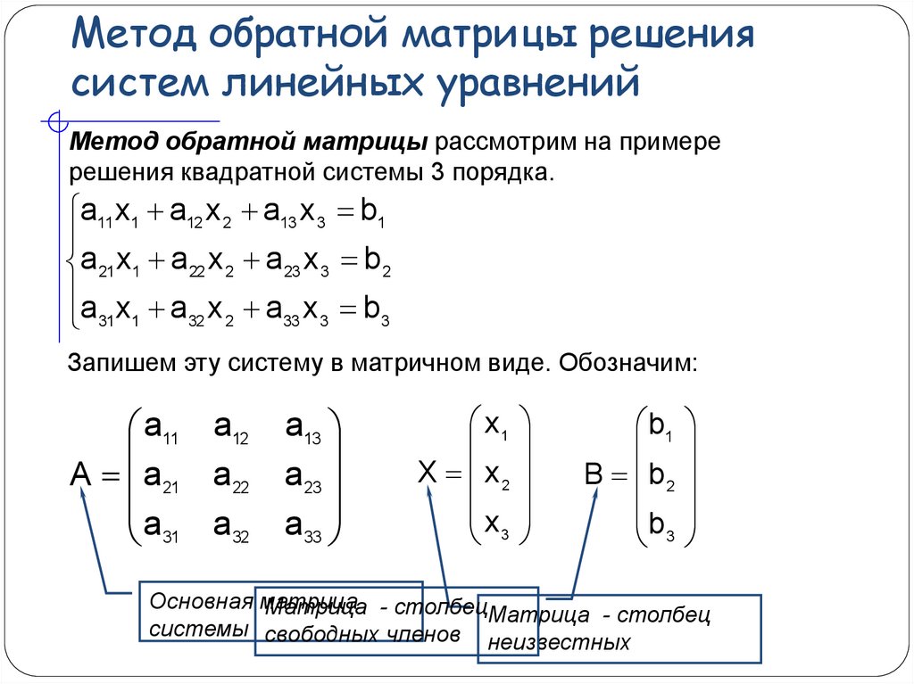 Решение матрицы по фото