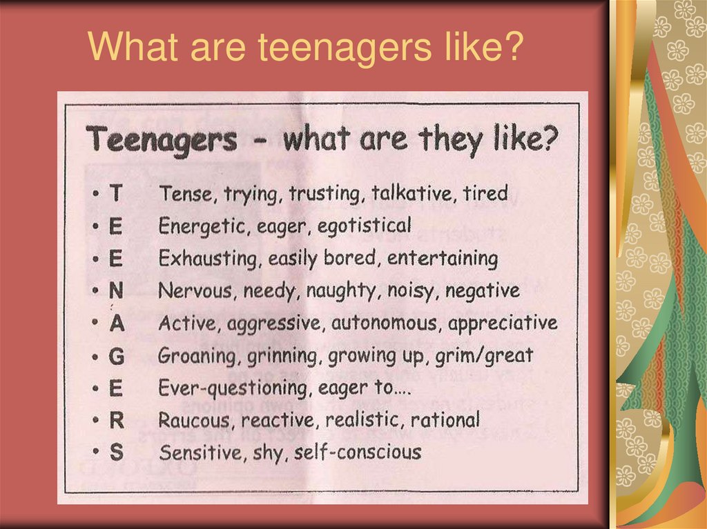 What Do Teens Do About Erections