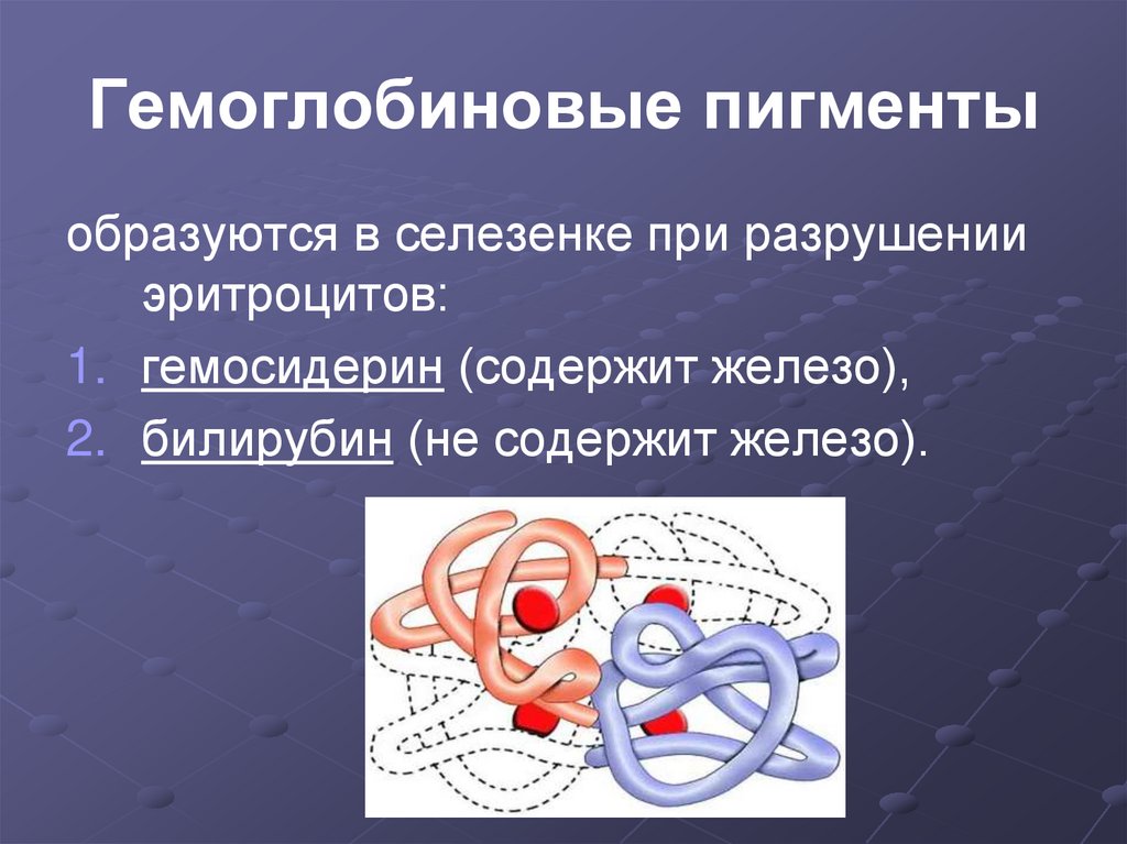 Гемоглобиновые пигменты