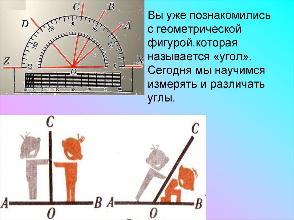 Презентация измерение углов