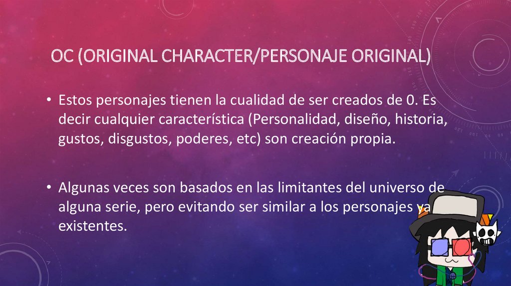 OC (Original Character/Personaje original)