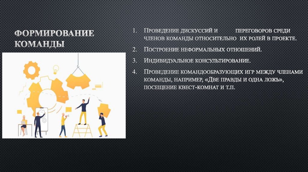 Формирование команды