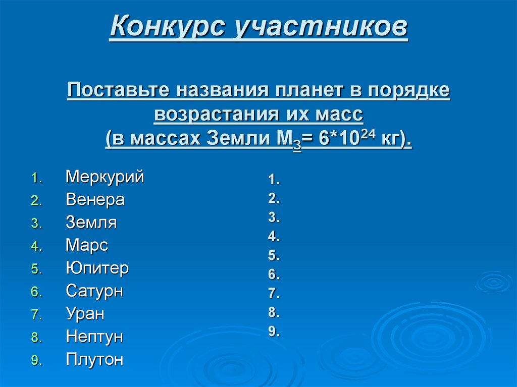 Mg si s в порядке возрастания