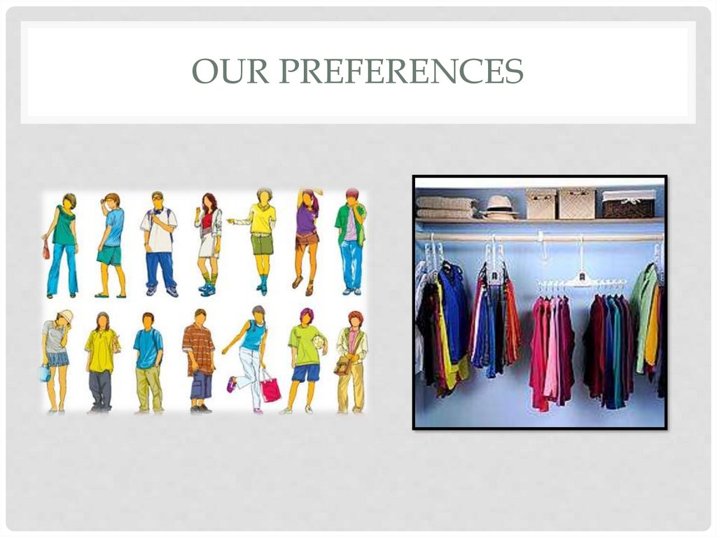 Do clothes make the man? online presentation