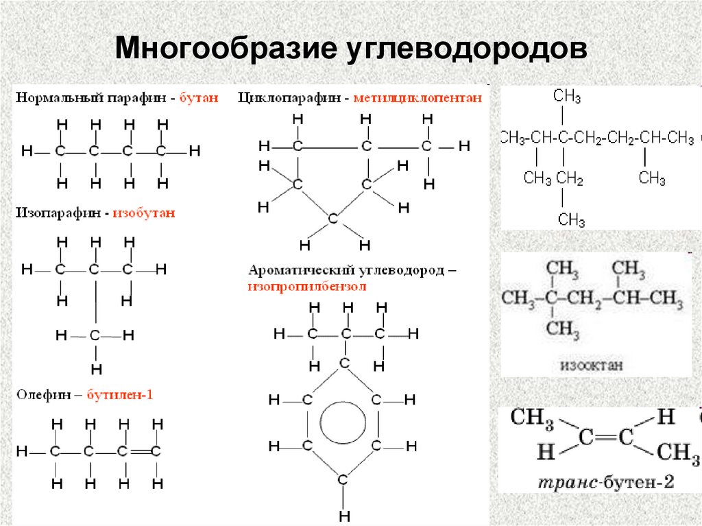 Углеводороды нефтепродуктов. Многообразие углеводородов. Структура углеводорода. Нефтепродукты формула химическая. Структурная формула схема.