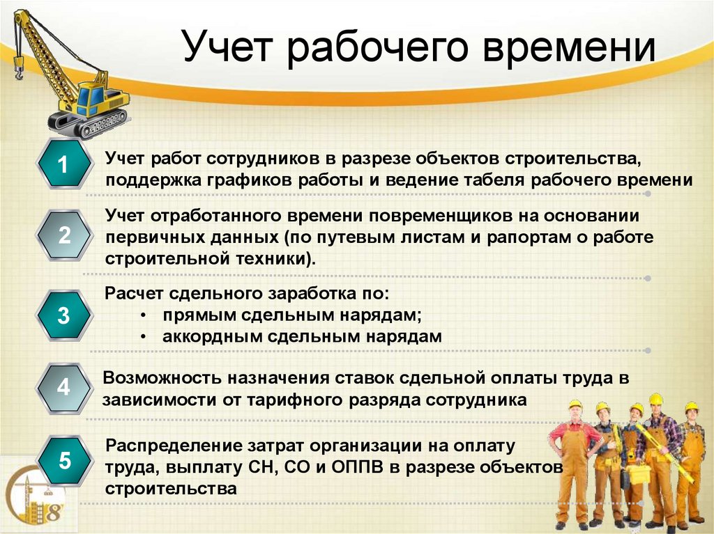 Учет рабочего времени