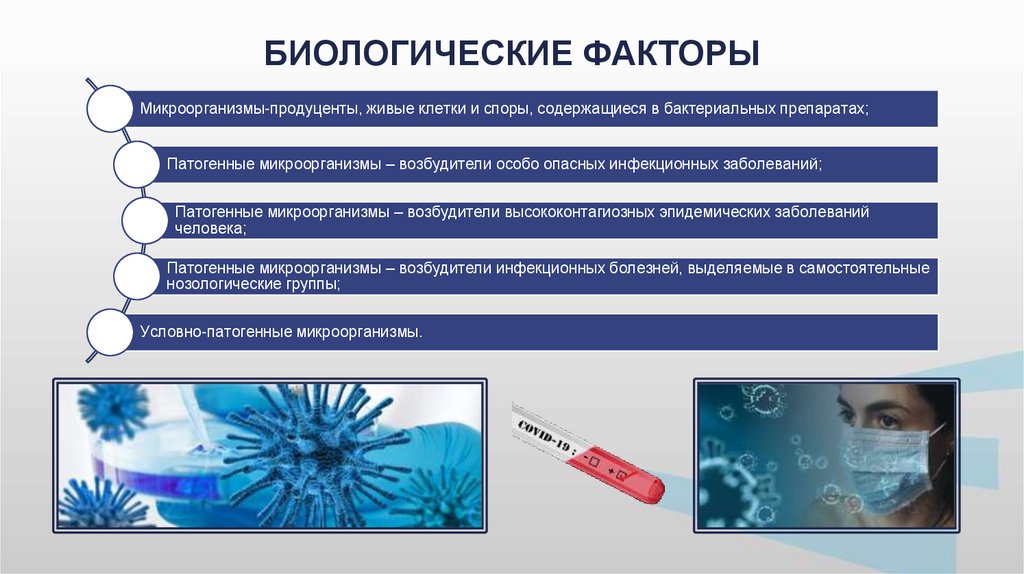 Биологические факторы человека