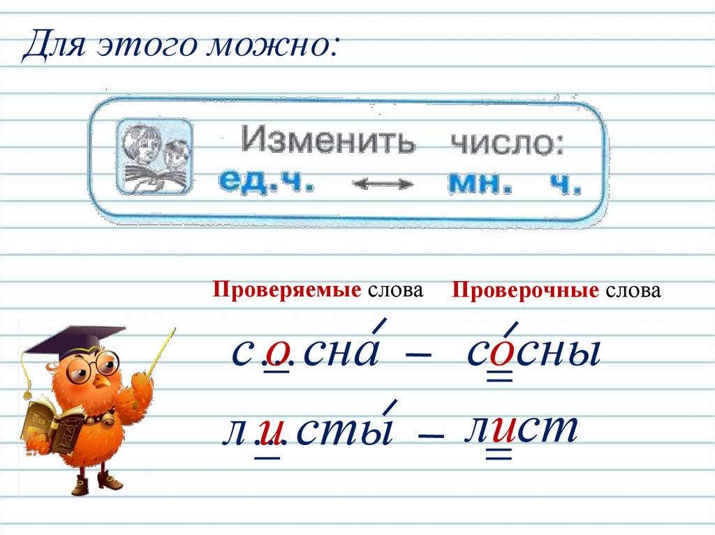 Гласные требующие проверки в безударных слогах