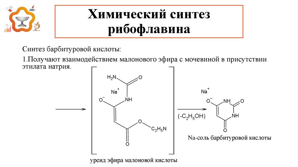 Химический синтез рибофлавина